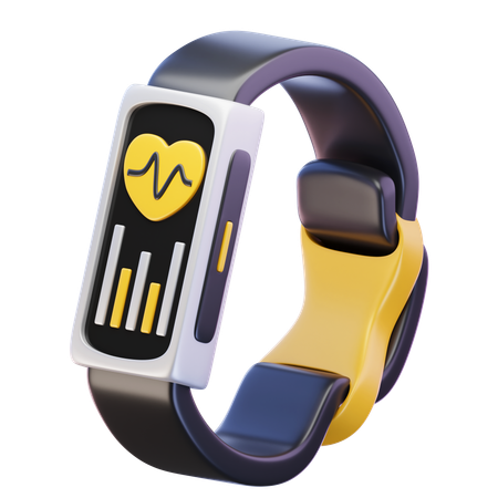 Fitness Tracker  3D Icon