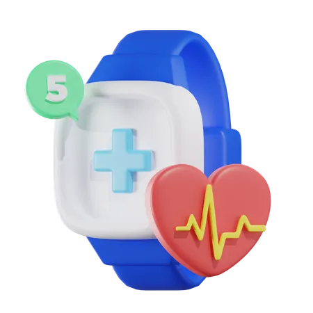 Fitness Tracker  3D Icon