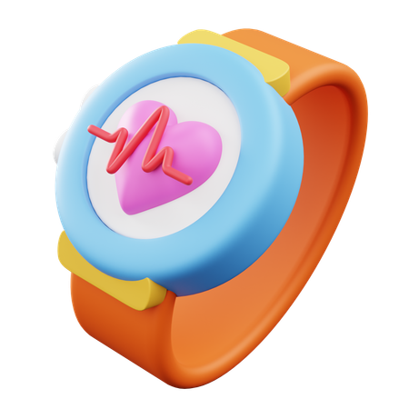 Fitness Tracker Watch  3D Icon
