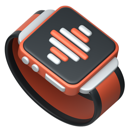 Fitnessuhr  3D Icon