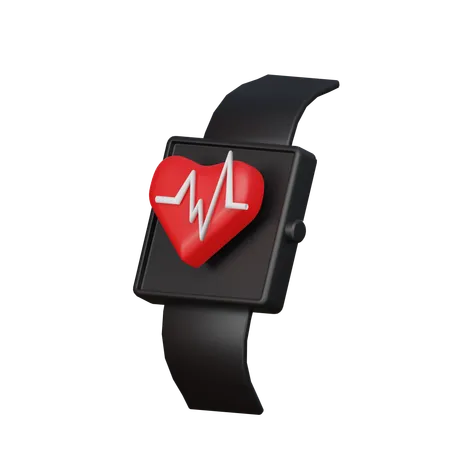 Fitness Watch 3 D Icon 3D Icon