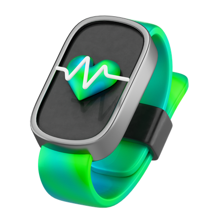 피트니스 시계  3D Icon