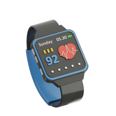 Fitness Watch  3D Icon