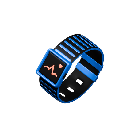 Fitness Watch  3D Icon