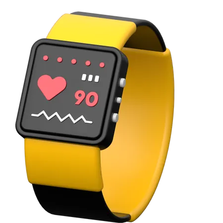 Fitness Watch  3D Icon