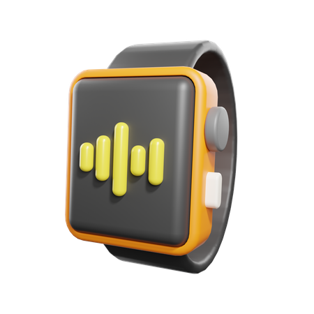 Fitness Watch  3D Icon