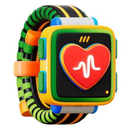 Fitness Watch  3D Icon