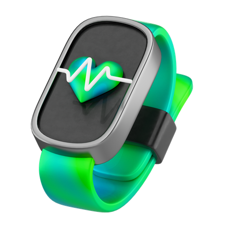 Fitness Watch  3D Icon