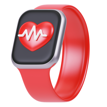 Fitness Watch  3D Icon