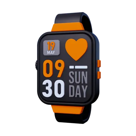 Fitness Watch  3D Icon