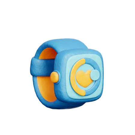 Fitness Watch  3D Icon