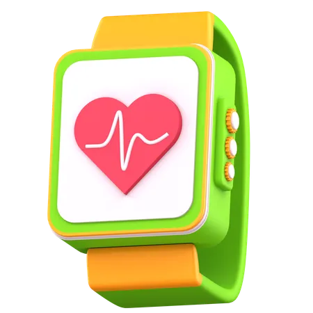 Fitness watch  3D Icon