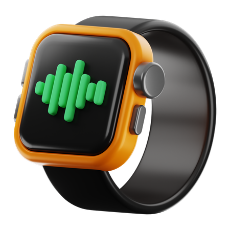 Fitness Watch  3D Icon