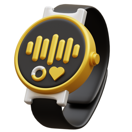 Fitness Watch  3D Icon