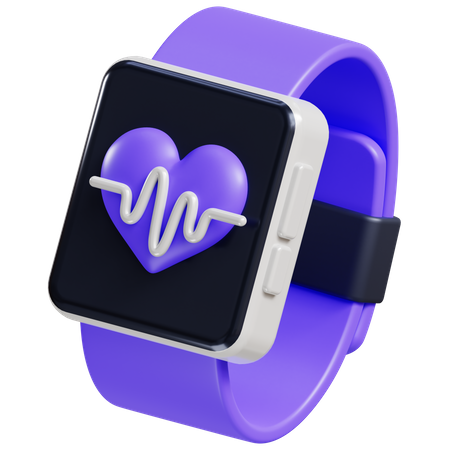 Fitness Watch  3D Icon
