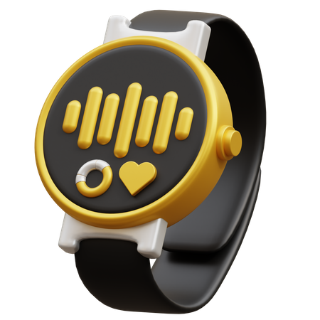 Fitness Watch  3D Icon