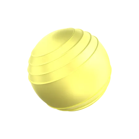 Fitnessball  3D Illustration