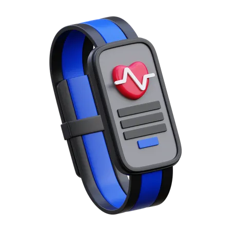 Fitnessarmband  3D Icon