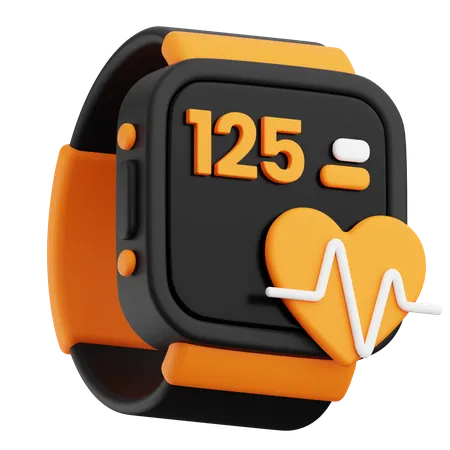 Fitnessarmband  3D Icon