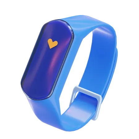 Fitnessarmband  3D Icon