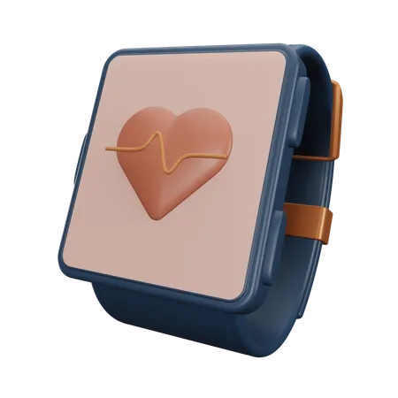 Fitnessarmband  3D Icon