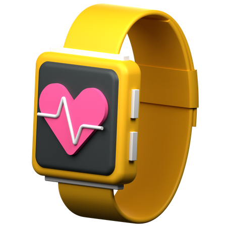 Fitnessarmband  3D Icon