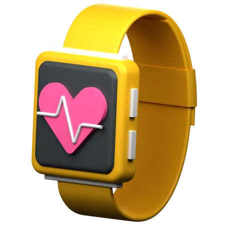 Fitnessarmband  3D Icon