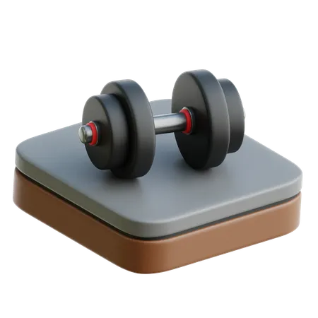 Fitnessstudio  3D Icon