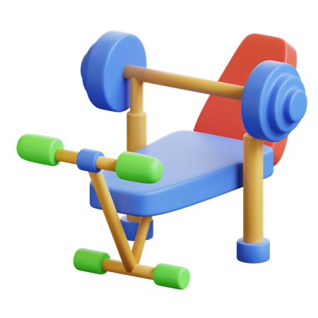 Fitnessstudio  3D Icon