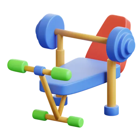 Fitnessstudio  3D Icon