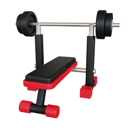Fitness-Bankdrückgeräte  3D Icon