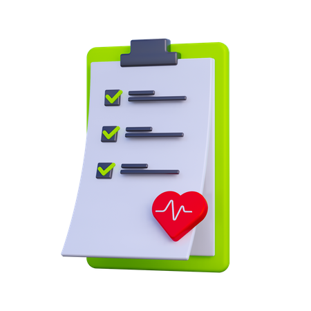 Fitnessstudio-Bericht  3D Icon