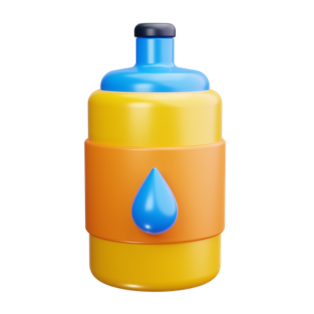 Sportflasche  3D Icon