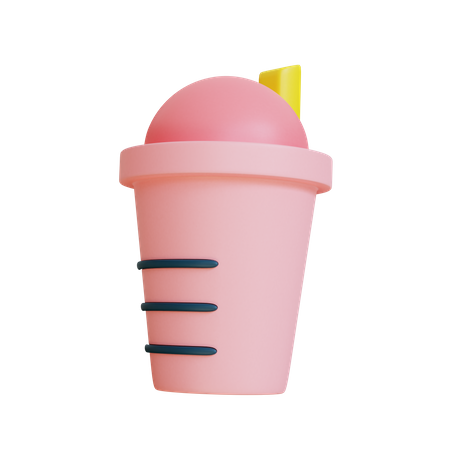 Sportflasche  3D Illustration