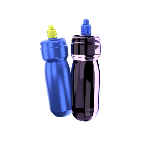 Sportflasche  3D Illustration