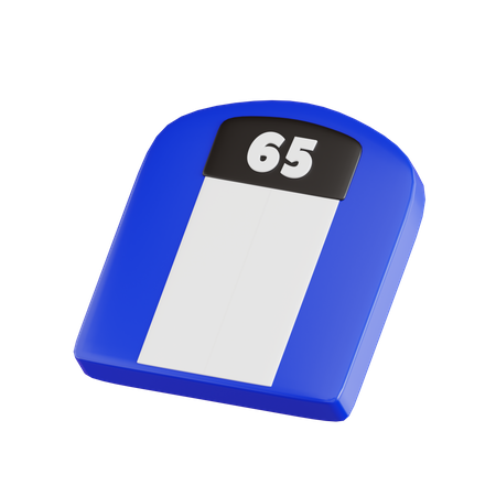 Fitnesswaage  3D Icon