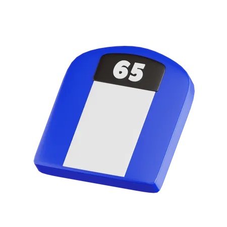 Fitnesswaage  3D Icon