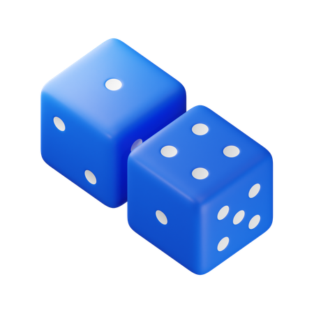 Five Dice  3D Icon