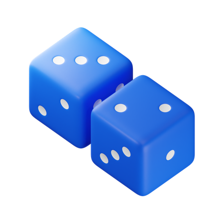 Five Dice  3D Icon