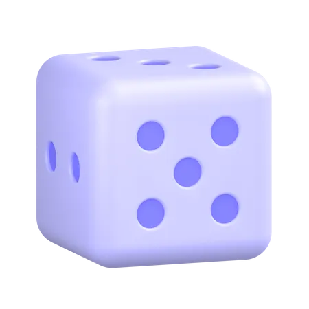 Five Dice  3D Icon