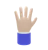 Five Fingers Hand Gesture