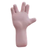 Five Fingers Hand Gesture