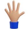 Five hand gesture