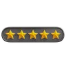 Five Of Five Star Rating