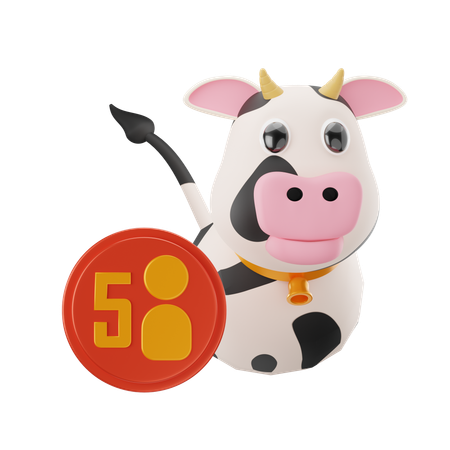 Five People Qurban  3D Icon