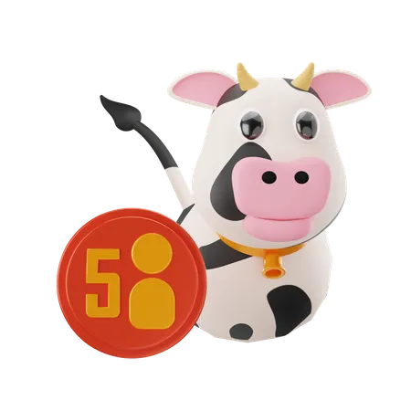 Five People Qurban  3D Icon
