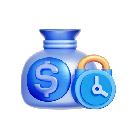 Fixed Deposit  3D Icon