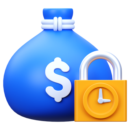 Fixed Deposit  3D Icon