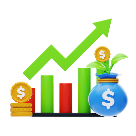 Fixed-Income Investments  3D Icon