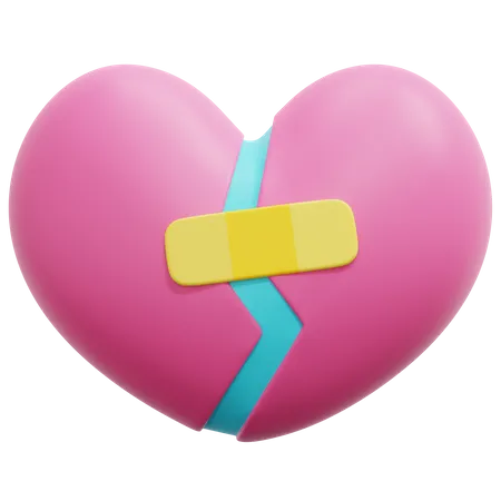 Fixing Heart  3D Icon